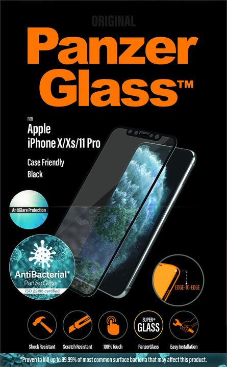 Actual product image PanzerGlass Case Friendly (1 Piece, Realme 11 Pro+, Apple iPhone X)