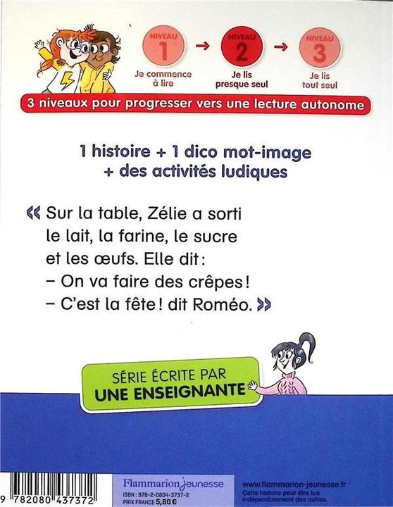 Actual product image Super copains! La fête des crêpes : niveau 2 (French, Magdalena, 2024)