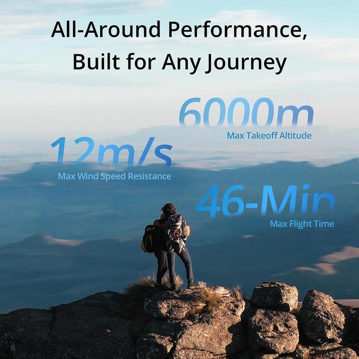 Produktbild DJI Air 3 Fly More Combo (RC-N2) (46 min, 720 g, 48 Mpx)