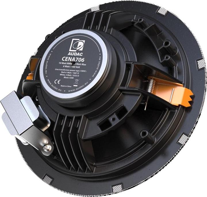Actual product image Audac CENA 706 B ceiling loudspeaker (20 W, 16.50 cm)
