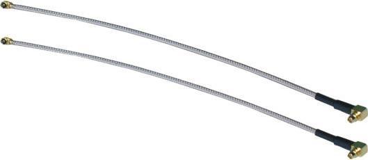 Varia 2x pigtail U.FL plug to MMCX right-angle plug, 14 cm (Cavi antenna)