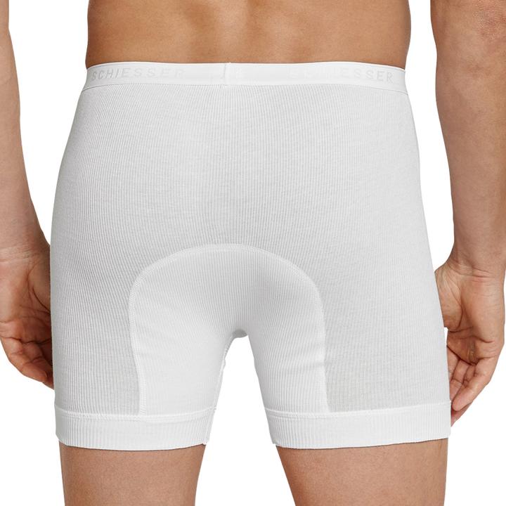 Immagine prodotto Schiesser Confezione da 2 pantaloni Original Classics a doppia costina corti (M, Confezione da 2)