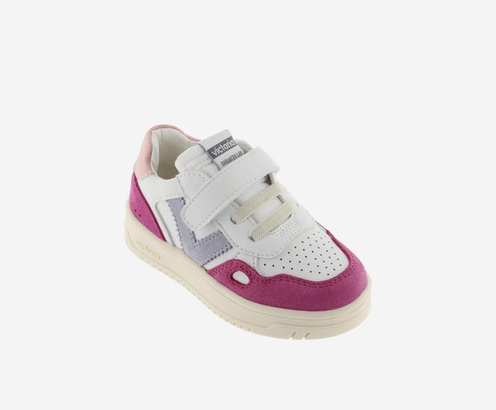 Immagine prodotto Victoria Scarpe da ginnastica con cinturino singolo in pelle crosta multicolore per bambini (31)