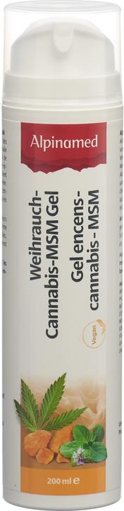Immagine prodotto Alpinamed Gel MSM all'incenso e alla cannabis (1 x, 200 ml, 280 g)