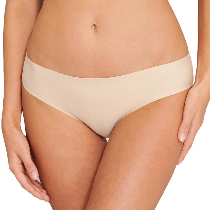 Actual product image Schiesser 3 Pack Invisible Cotton Seamless Briefs (40, L, pack of 3)