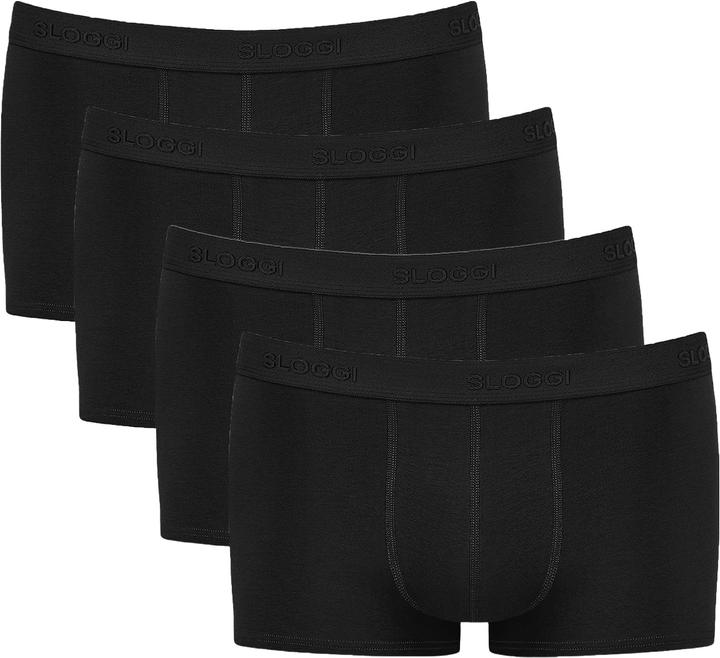 Produktbild Sloggi 4er Pack 24/7 Boxershorts - Hipster - Unterhose (S, 4er Pack)