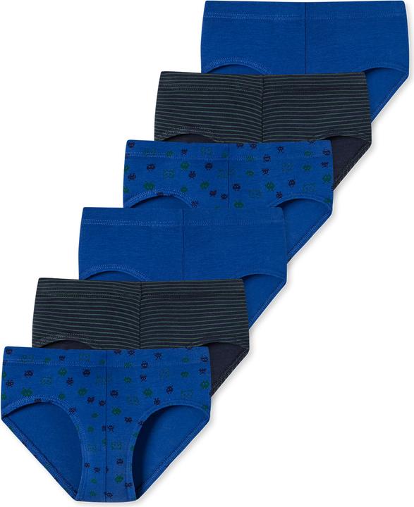 Produktbild Schiesser 6er Pack 95/5 Organic Cotton Sportslips / Unterhosen (92, 6er Pack)