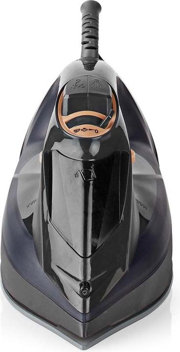 Actual product image Nedis Iron | 2200 W | Steam Shot | Ceramic | 0.26 l (2200 W, 0.01 g/min)