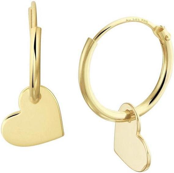 Marie Celeste Oorringen Herz - Gold