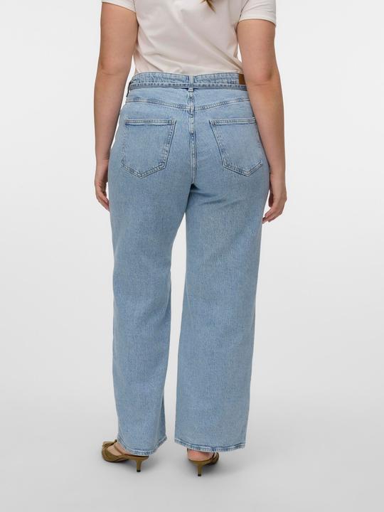 Actual product image Vero Moda VMCTESSA Hohe Taille Weiter Beinschnitt Jeans Weit geschnitten (54)