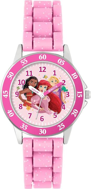 Image du produit Disney Princess Kids Pink Time Teacher Montre analogique PN4660, rose, Princesse (Montre analogique)
