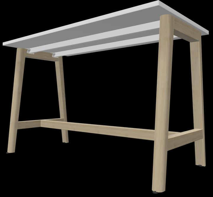Produktbild Narbutas Nova Wood Hochtisch (140 x 70 x 90 cm)