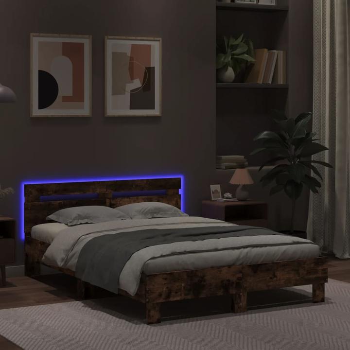 Immagine prodotto VidaXL Giroletto con testiera con illuminazione a LED 120 x 190 cm (120 x 190 cm)