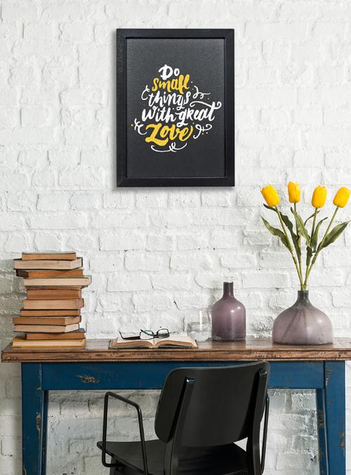 Actual product image Securit Woody (Blackboard, 30 x 40 cm)