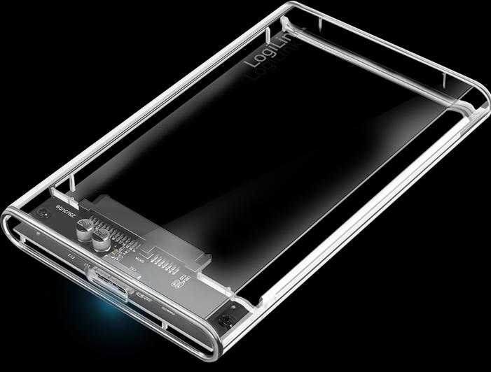 Produktbild LogiLink Festplattengehäuse 2,5", HDD/SSD, USB 3.0, werkzeuglos (2.5")