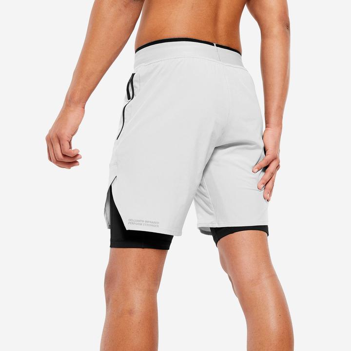 Actual product image Domyos Shorts men - Celliant grey (XXL)