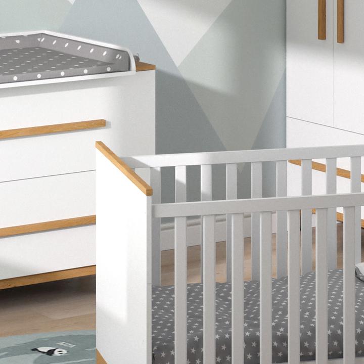 Produktbild VitaliSpa Malia (Kinderkleiderschrank, Babybett, Wickelkommode)