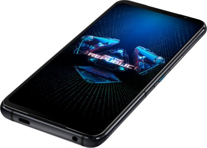 Actual product image ASUS ROG Phone 5 (16GB) (256 GB, Storm White, 6.78", Dual SIM, 64 Mpx, 5G)