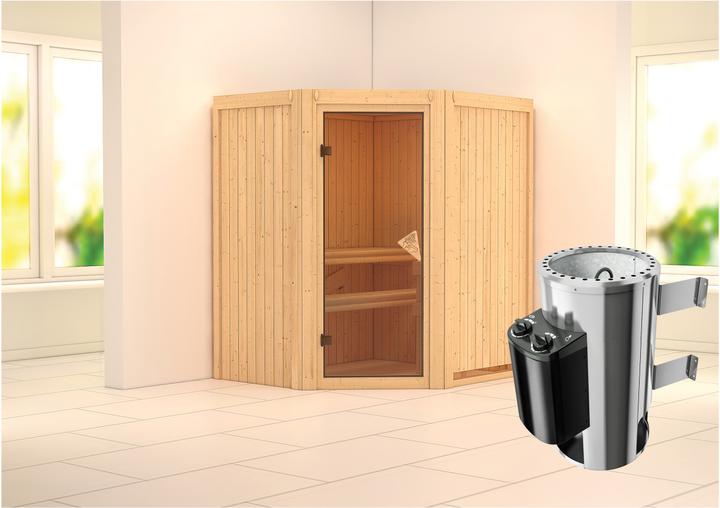 Actual product image Karibu Tonja without roof rim (Plug & Play 3.6 KW internal control)