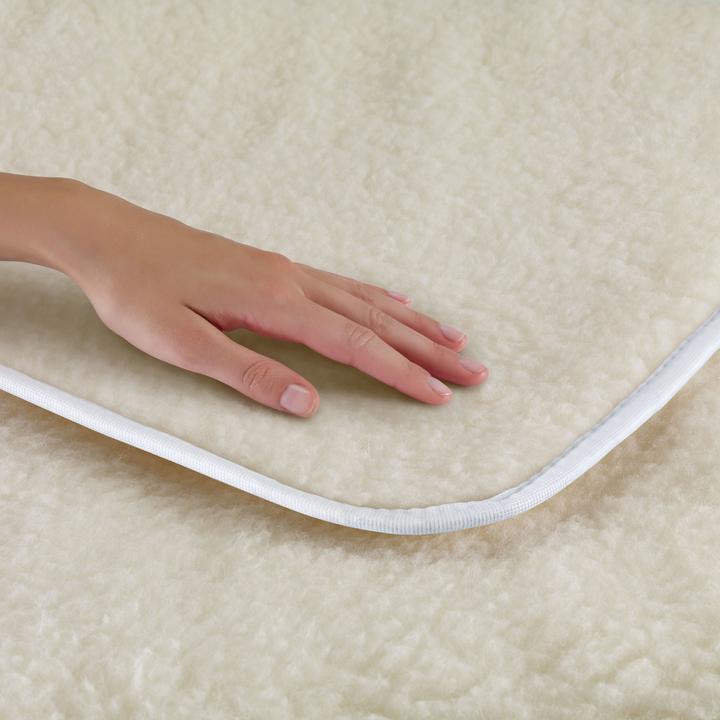 Immagine prodotto Imetec 16799 coperta/cuscino elettrico Coperta elettrica 55 W Bianco Lana