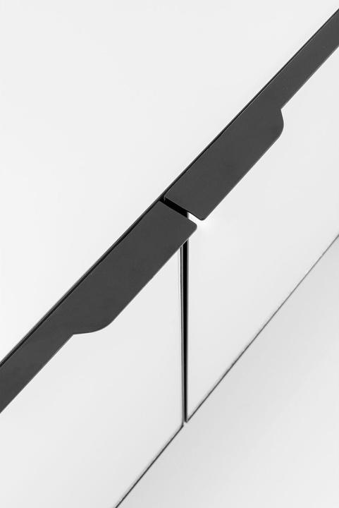 Produktbild Kare Design Lowboard Soran Schwarz 180x40cm