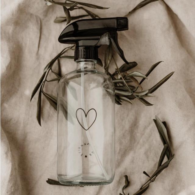 Produktbild Eulenschnitt Sprühflasche Herz transparent 500ml - von