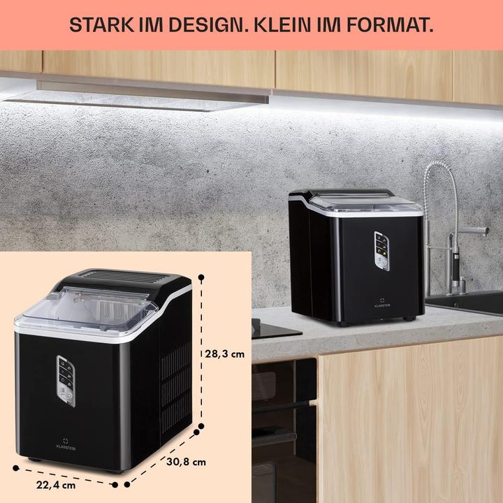 Produktbild Klarstein Eiswürfelbereiter, Schwarz