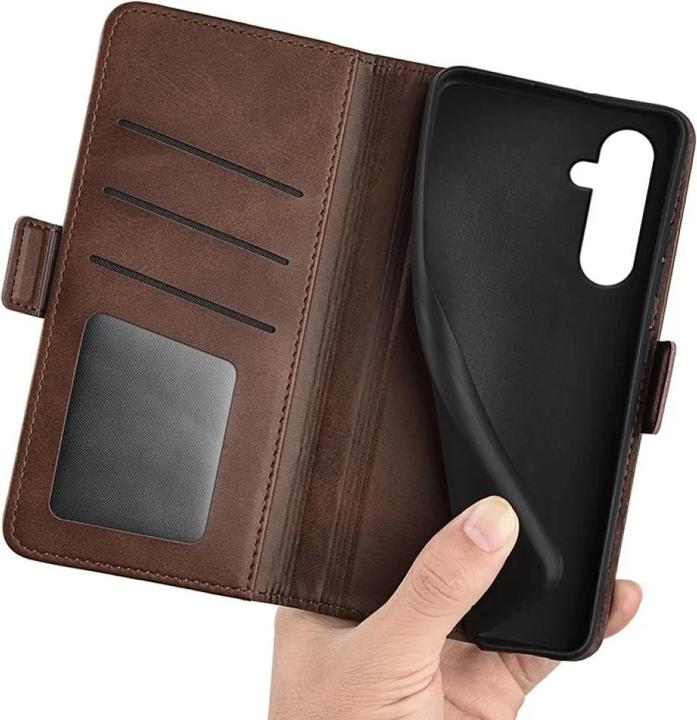 Actual product image Screenguard CardLounge Samsung Galaxy A35 5G Leather Cover (Samsung Galaxy A35)