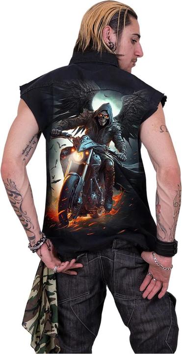 Immagine prodotto Spiral Night Rider Camicia Senza Maniche Adulto Unisex (4XL)