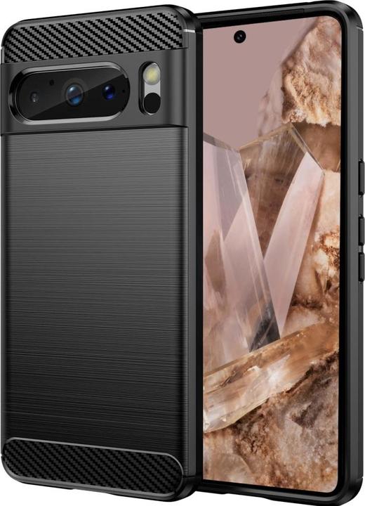 Productafbeelding Screenguard Carbon Brushed Soft TPU (Google Pixel 8 Pro)