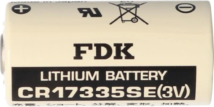 Image du produit FDK Batterie Sanyo au lithium CR17335 SE Size 2/3A, sans cosses à souder CR17335SE (1 pcs, 2/3 A, 1800 mAh)
