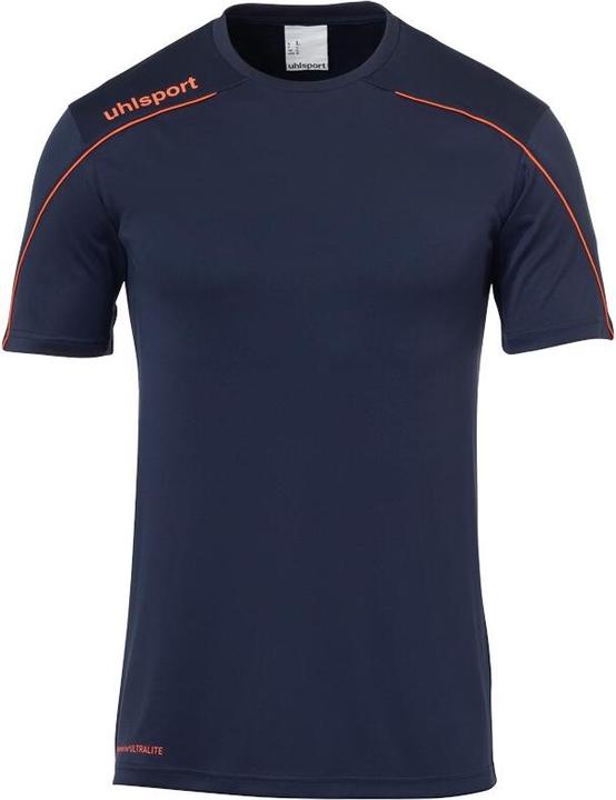 Navy Blue, straw red