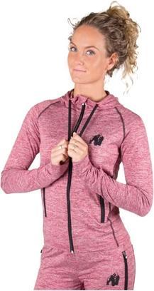 Image du produit Gorilla Wear Sweat à capuche zippé Shawnee rouge mixte (S)
