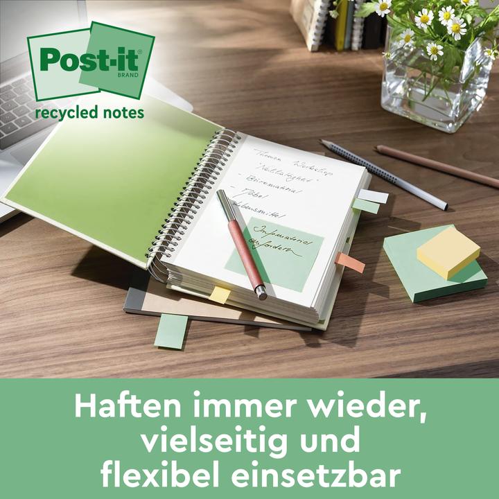 Produktbild Post-it Recycling Turm (127 x 76 mm)