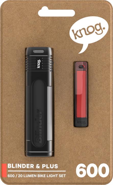 Immagine prodotto knog. Blinder 600 e Plus posteriore (600 lm, 20 lm)