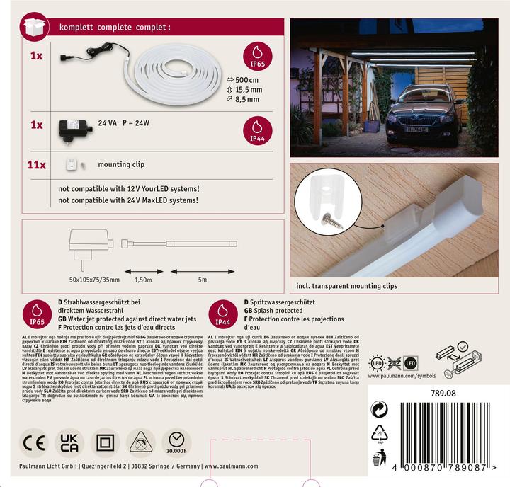 Produktbild Paulmann LED-Stripe (Tageslicht, 500 cm, Indoor)