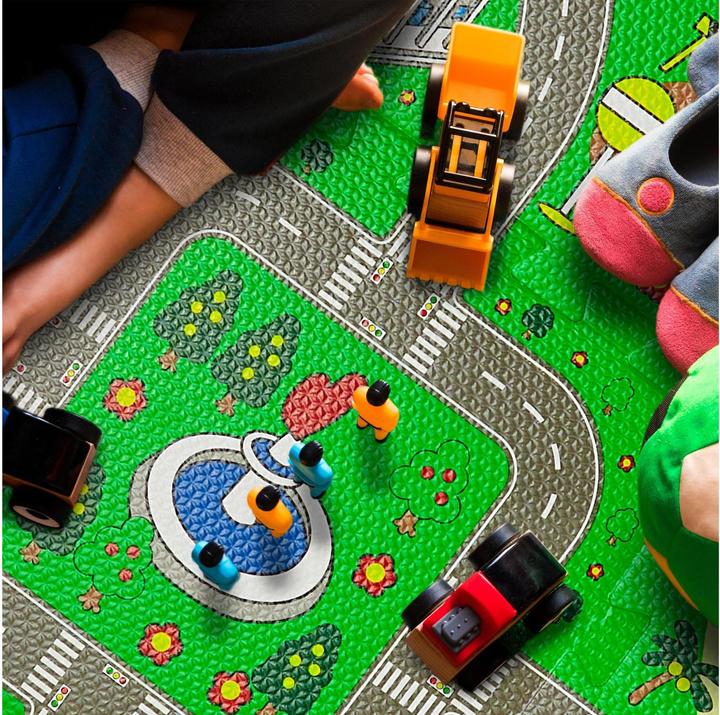 Produktbild Relaxdays Puzzlematte Strasse (31 x 31 x 1 cm)