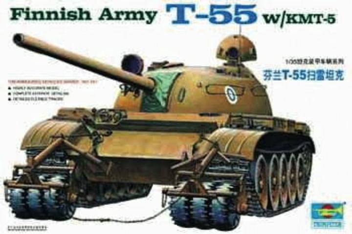 Immagine prodotto Trumpeter Carro armato finlandese T-55 con dragamine