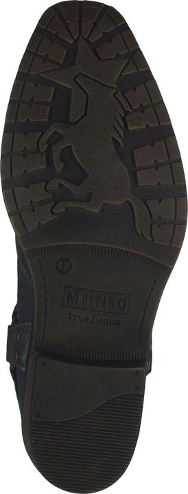 Produktbild Mustang Lässig durch die kalte Jahreszeit geht es mit diesen Stiefeletten im Bikerstil. Mit zwei Elastikeins (40)