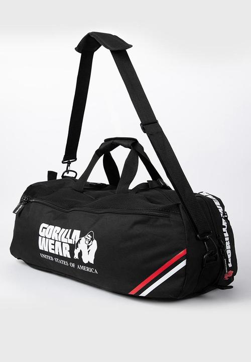 Produktbild Gorilla Wear Norris Hybrid Gym Bag / Backpack Schwarz (66 l)