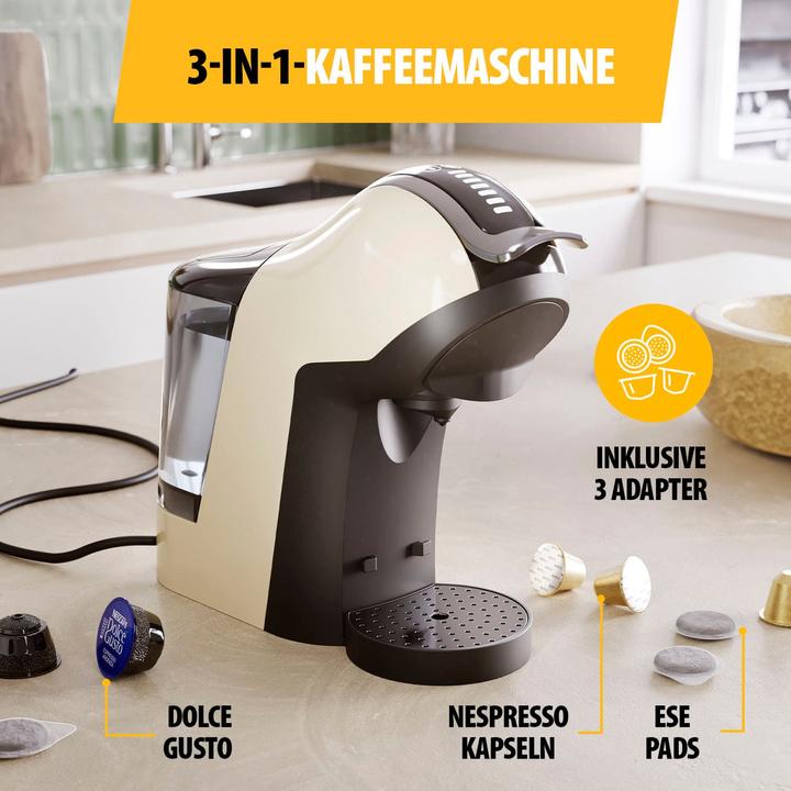 Actual product image Tristar Capsule maker nespresso compatible CM-2301 Multi 3in1 19bar (EU plug)
