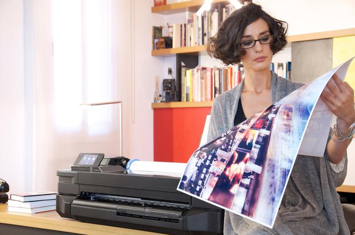 Actual product image HP T120, 24" DesignJet (Ink, Colour)
