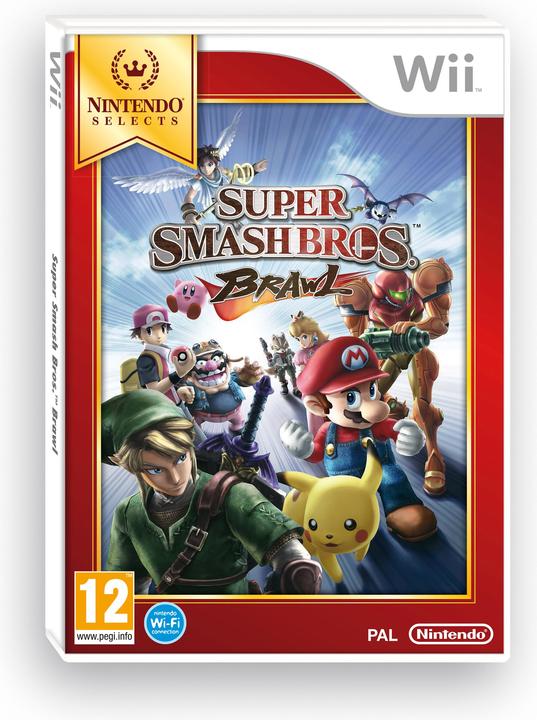 Actual product image Nintendo Super Smash Bros. Brawl - Wii - Wii - Multiplayer Mode - T (Teen) - Phys (Wii, EN)