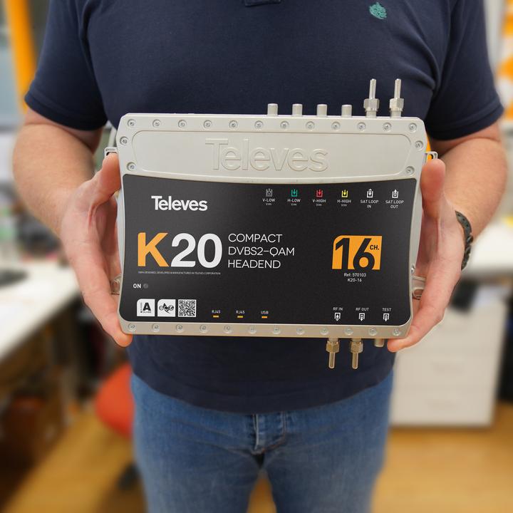 Actual product image Televes Compact headend