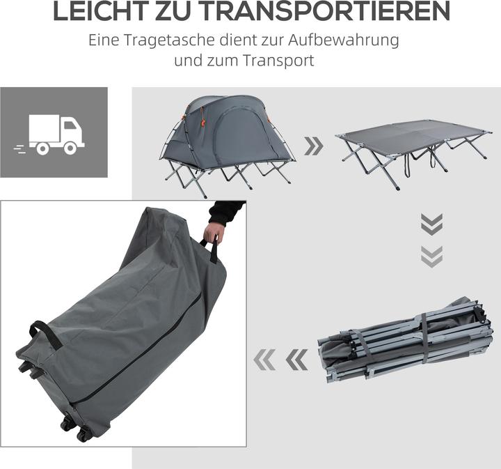 Produktbild Outsunny Feldbett zusammenklappbar