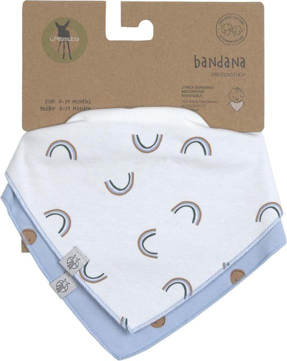 Produktbild Lässig Dreieckstuch Bandana Happy Rascals Smile (6 Monate)