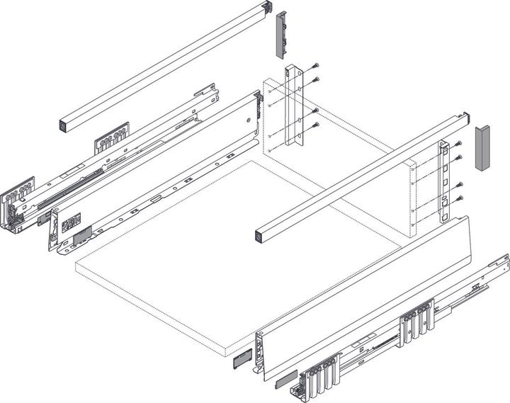 Actual product image Blum Merivobox