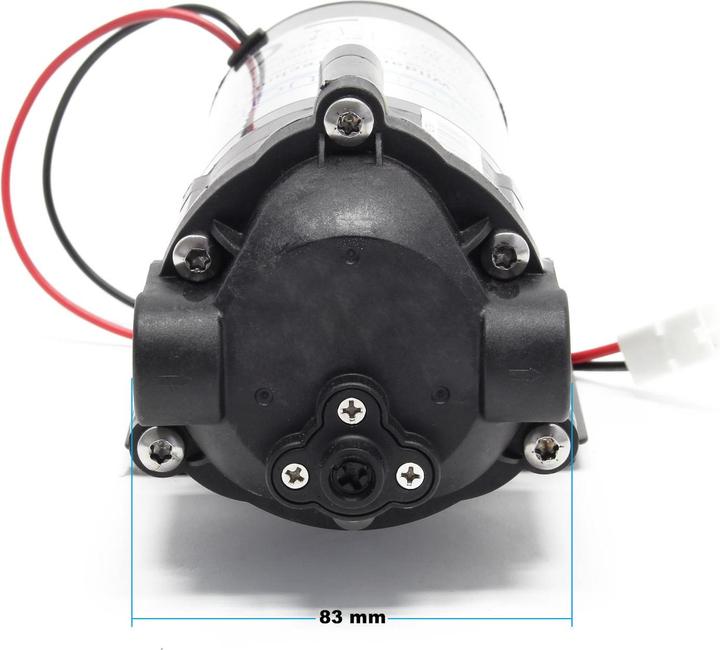 Actual product image Naturewater Booster Pump with 200 GPD (750 l/day) 60W for Reverse Osmosis Systems (Booster pump)