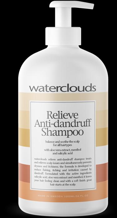 Waterclouds Relieve Anti-Dandruff Shampoo - 250ml (250 ml, Flüssiges Shampoo)