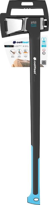 Actual product image Cellfast plastic splitting ax, 2.7 kg, 93 cm (41-008)